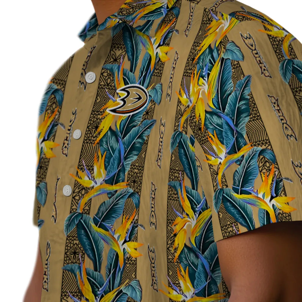 Anaheim Ducks Hawaiian Shirt - Paradise Vines – Moonbestprint