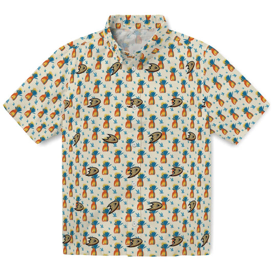 Anaheim Ducks Hawaiian Shirt - Pineapple Delight – Moonbestprint