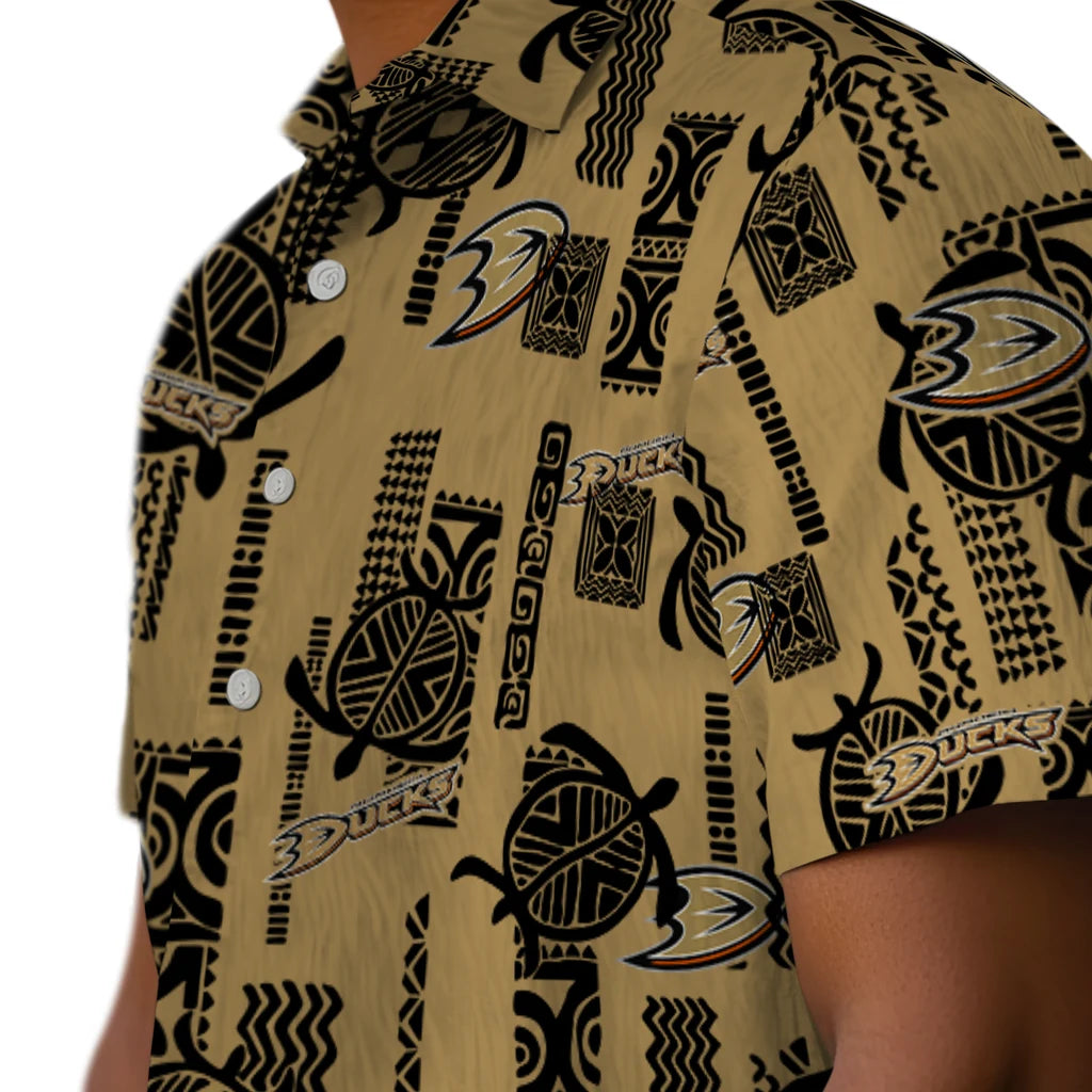 Anaheim Ducks Hawaiian Shirt - Turtle Lines – Moonbestprint