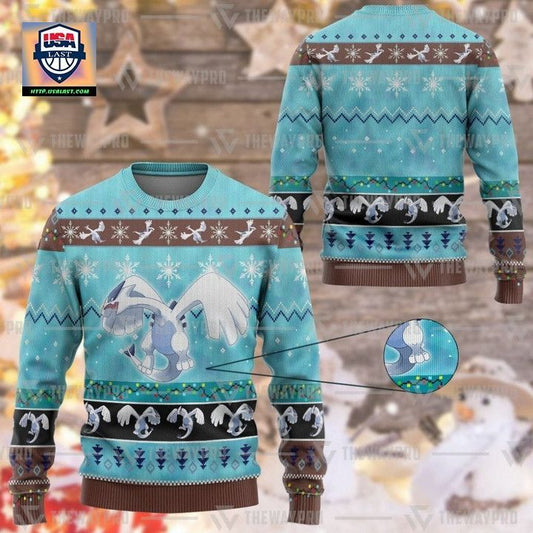 Anime Pokemon Lugia Christmas Sweater ? Usalast