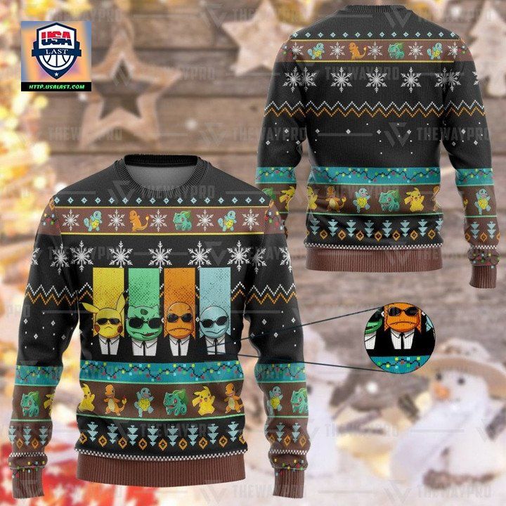 Anime Pokemon Reservoir Mons Christmas Sweater ? Usalast