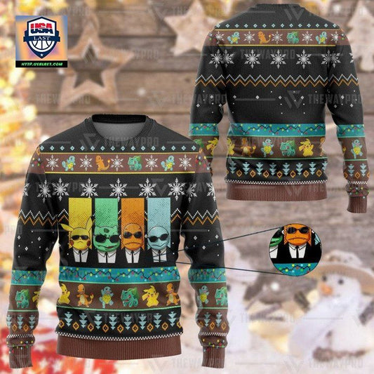 Anime Pokemon Reservoir Mons Christmas Sweater ? Usalast