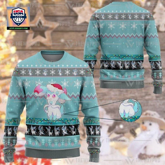 Anime Pokemon Sylveon Christmas Sweater ? Usalast