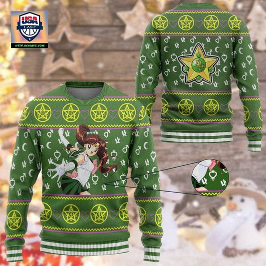 Anime Sailor Moon Jupiter Christmas Sweater ? Usalast
