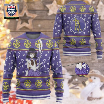Anime Sailor Moon Saturn Christmas Sweater ? Usalast