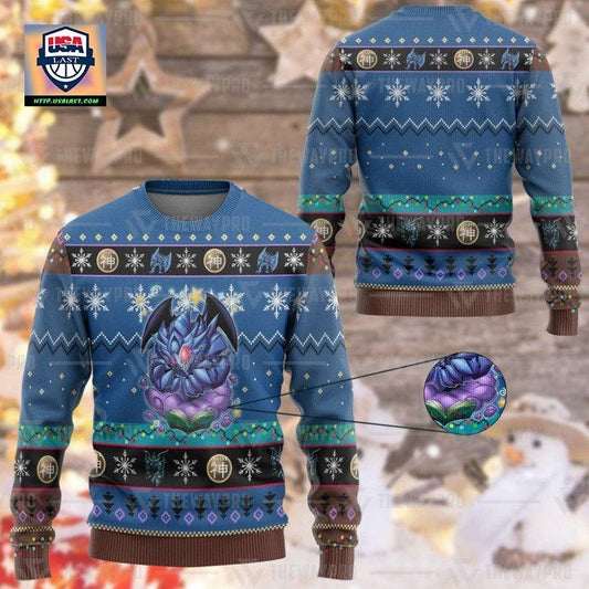 Anime Yu Gi Oh Obelisk The Toonmentor Christmas Sweater ? Usalast