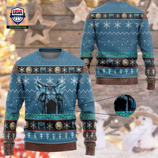 Anime Yu Gi Oh Obelisk The Tormentor Christmas Sweater ? Usalast