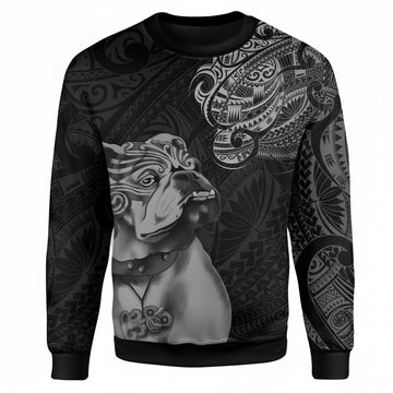 Aotearoa New Zealand Sweater ? Maori Bulldog A7 ? Usalast
