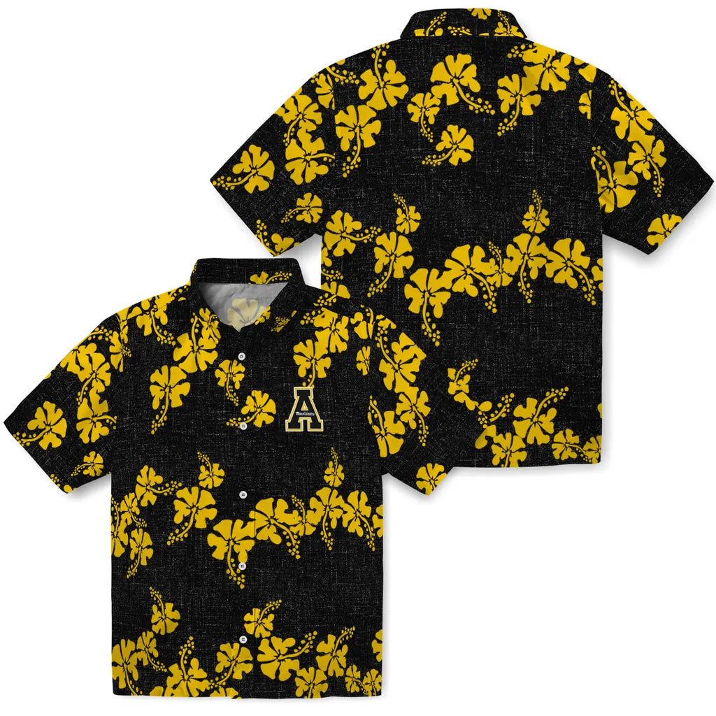 Appalachian State Mountaineers Hawaiian Shirt - 50th State Flower | Moonbestprint