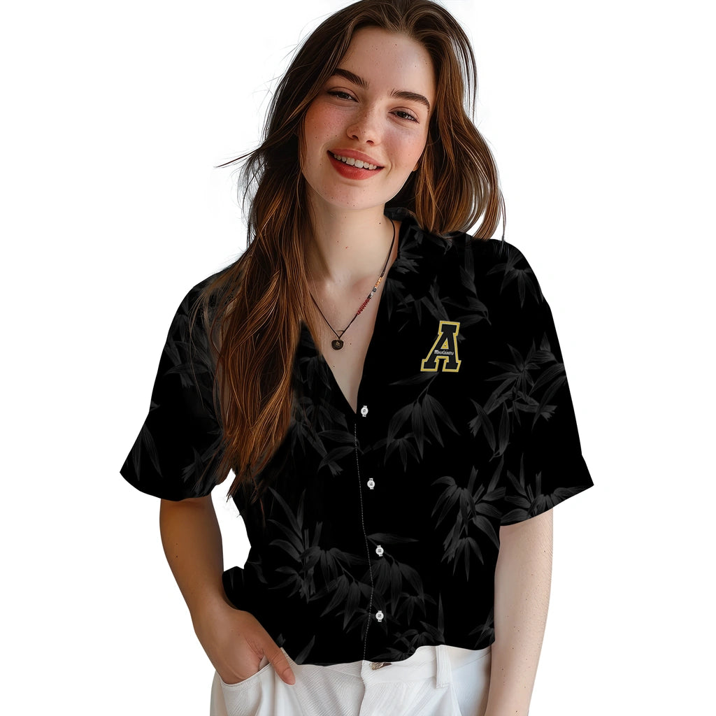 Appalachian State Mountaineers Hawaiian Shirt - Bamboo Branches | Moonbestprint