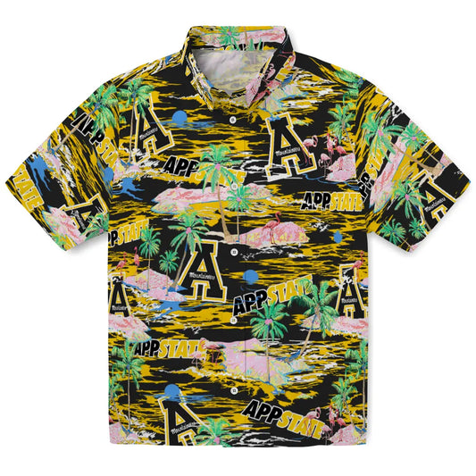 Appalachian State Mountaineers Flamingo Retreat 2026 Hawaiian Shirt – Moonbestprint