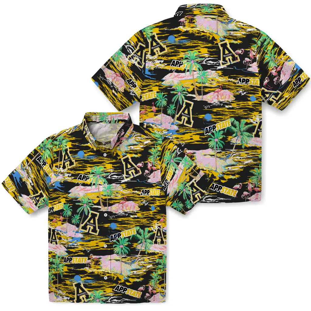Appalachian State Mountaineers Hawaiian Shirt - Hawaii Island | Moonbestprint