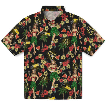 Appalachian State Mountaineers Hawaiian Shirt - Hawaiian Girls Design | Moonbestprint