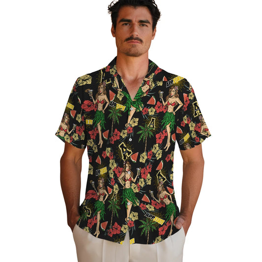 Appalachian State Mountaineers Hawaiian Shirt - Hawaiian Girls Design | Moonbestprint