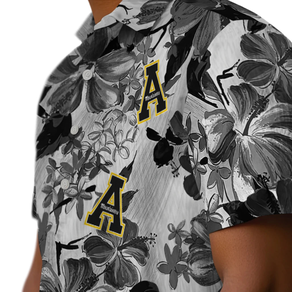 Appalachian State Mountaineers Hawaiian Shirt - Hibiscus Arrangement | Moonbestprint