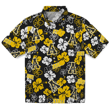 Appalachian State Mountaineers Hibiscus Bloom Hawaiian Shirt – Moonbestprint