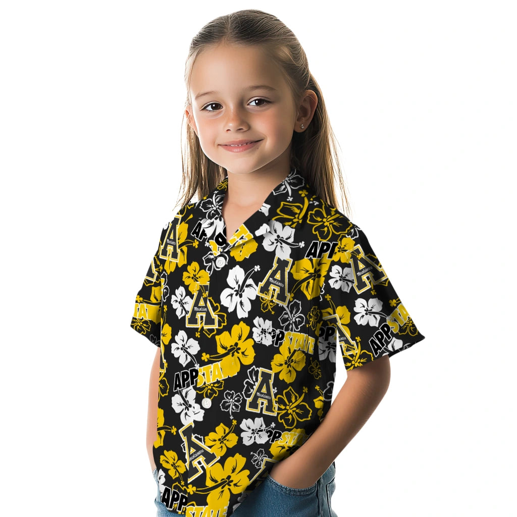 Appalachian State Mountaineers Hibiscus Bloom Hawaiian Shirt – Moonbestprint