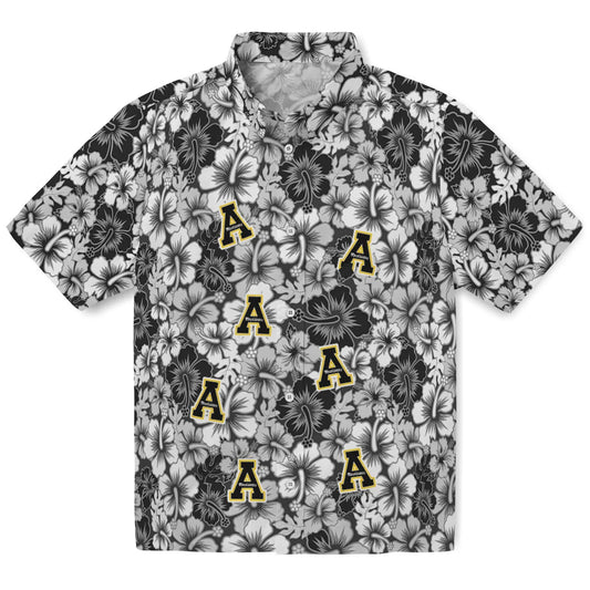 Appalachian State Mountaineers Hawaiian Shirt - Hibiscus Blooms | Moonbestprint