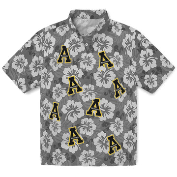 Appalachian State Mountaineers Hawaiian Shirt - Hibiscus Cluster | Moonbestprint