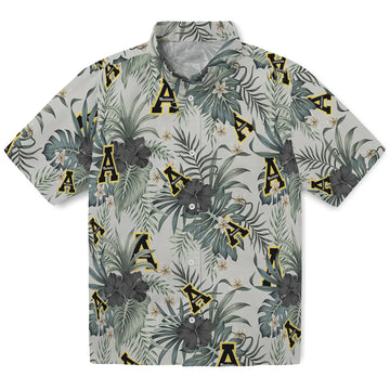 Appalachian State Mountaineers Hawaiian Shirt - Hibiscus Designs | Moonbestprint