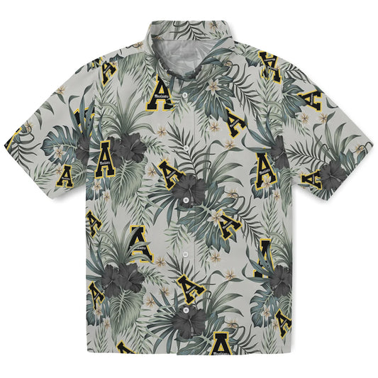 Appalachian State Mountaineers Hawaiian Shirt - Hibiscus Designs | Moonbestprint