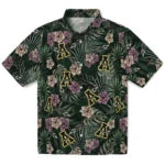 Appalachian State Mountaineers Hawaiian Shirt - Hibiscus Leaves Pattern | Moonbestprint