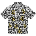 Appalachian State Mountaineers Hawaiian Shirt - Hibiscus Motif | Moonbestprint