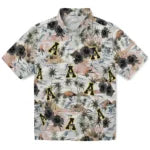Appalachian State Mountaineers Hawaiian Shirt - Hibiscus Seaside | Moonbestprint