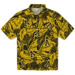 Appalachian State Mountaineers Hawaiian Shirt - Monstera Layer | Moonbestprint