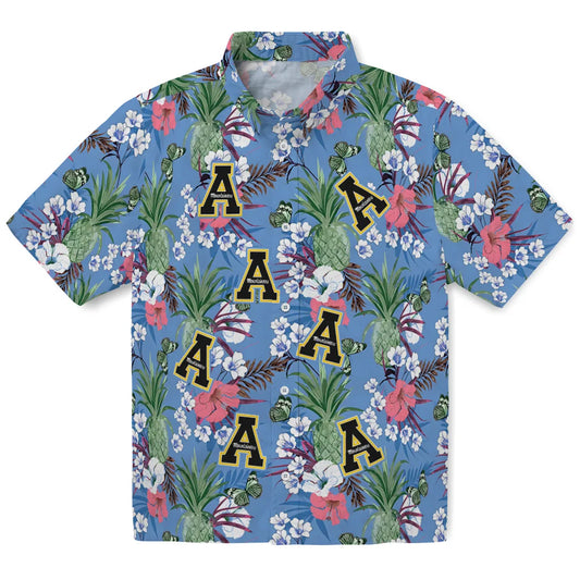 Appalachian State Mountaineers Hawaiian Shirt - Pineapple Bouquet | Moonbestprint