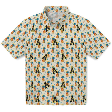 Appalachian State Mountaineers Hawaiian Shirt - Pineapple Delight | Moonbestprint