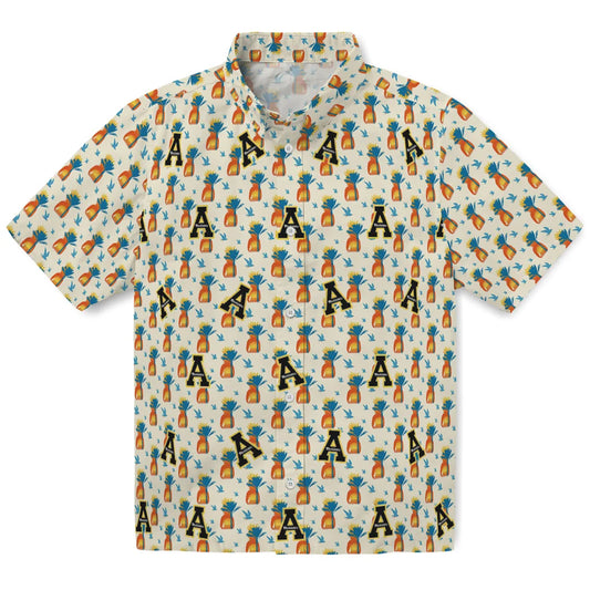 Appalachian State Mountaineers Hawaiian Shirt - Pineapple Delight | Moonbestprint