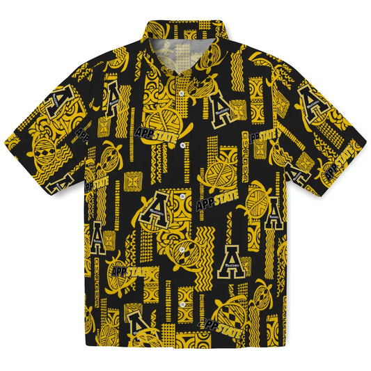 Appalachian State Mountaineers Hawaiian Shirt - Turtle Lines | Moonbestprint