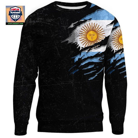 Argentina In Me Sweater ? Special Grunge Style A31 ? Usalast