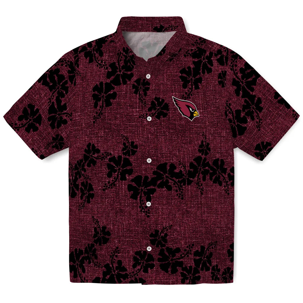 Arizona Cardinals Hawaiian Shirt - 50th State Flower | Moonbestprint