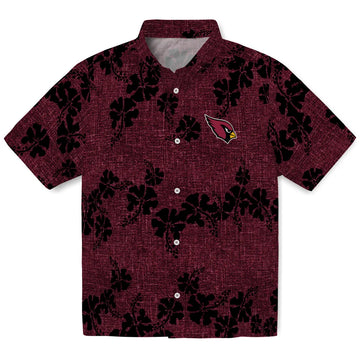 Arizona Cardinals Hawaiian Shirt - 50th State Flower | Moonbestprint