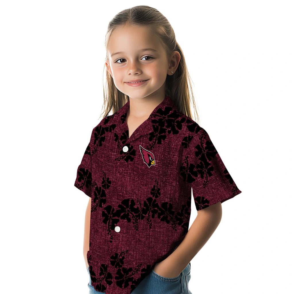 Arizona Cardinals Hawaiian Shirt - 50th State Flower | Moonbestprint