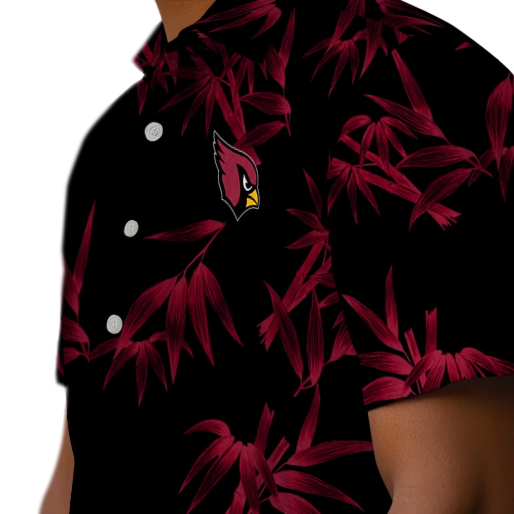 Arizona Cardinals Hawaiian Shirt - Bamboo Branches | Moonbestprint