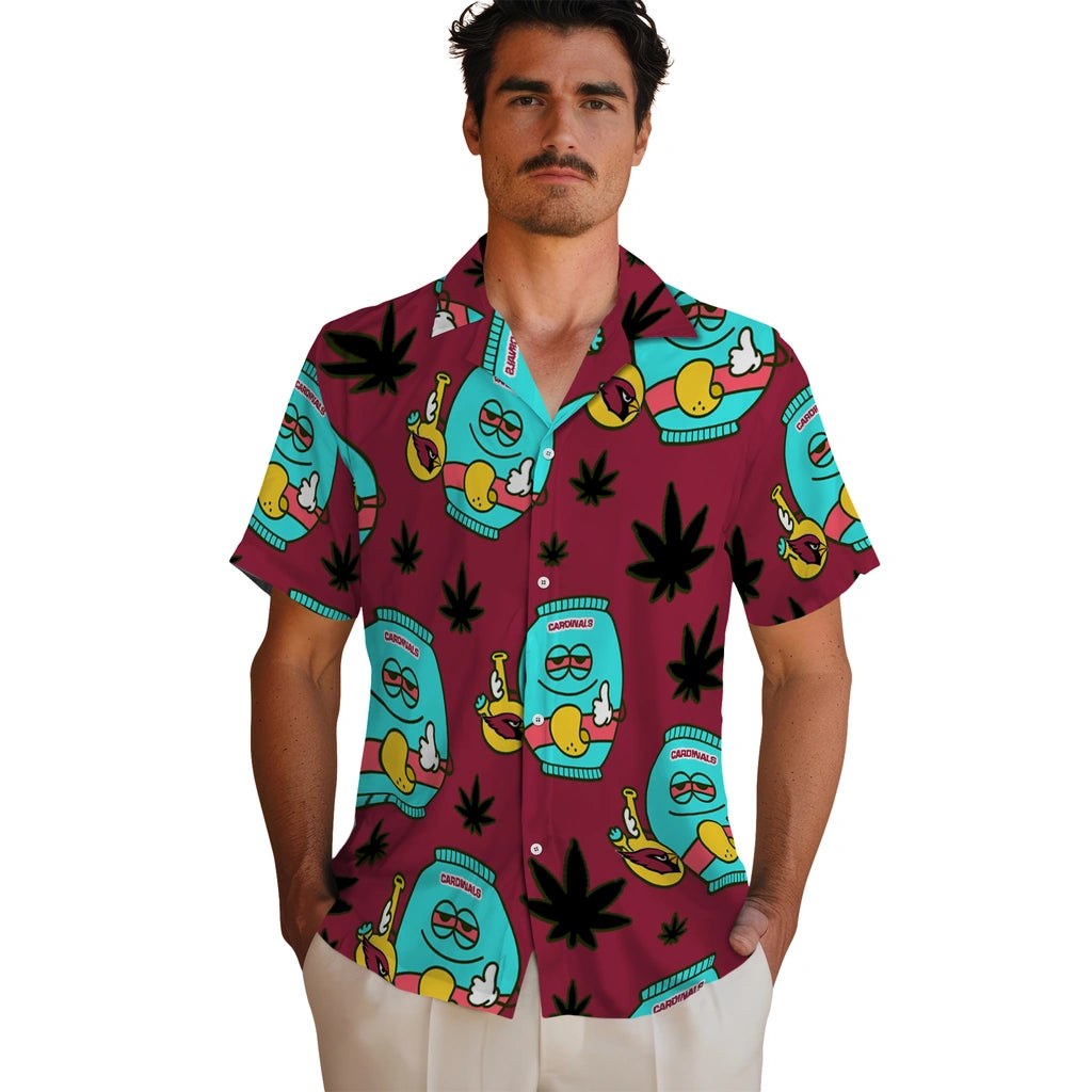 Arizona Cardinals Hawaiian Shirt - Chill Vibe | Moonbestprint
