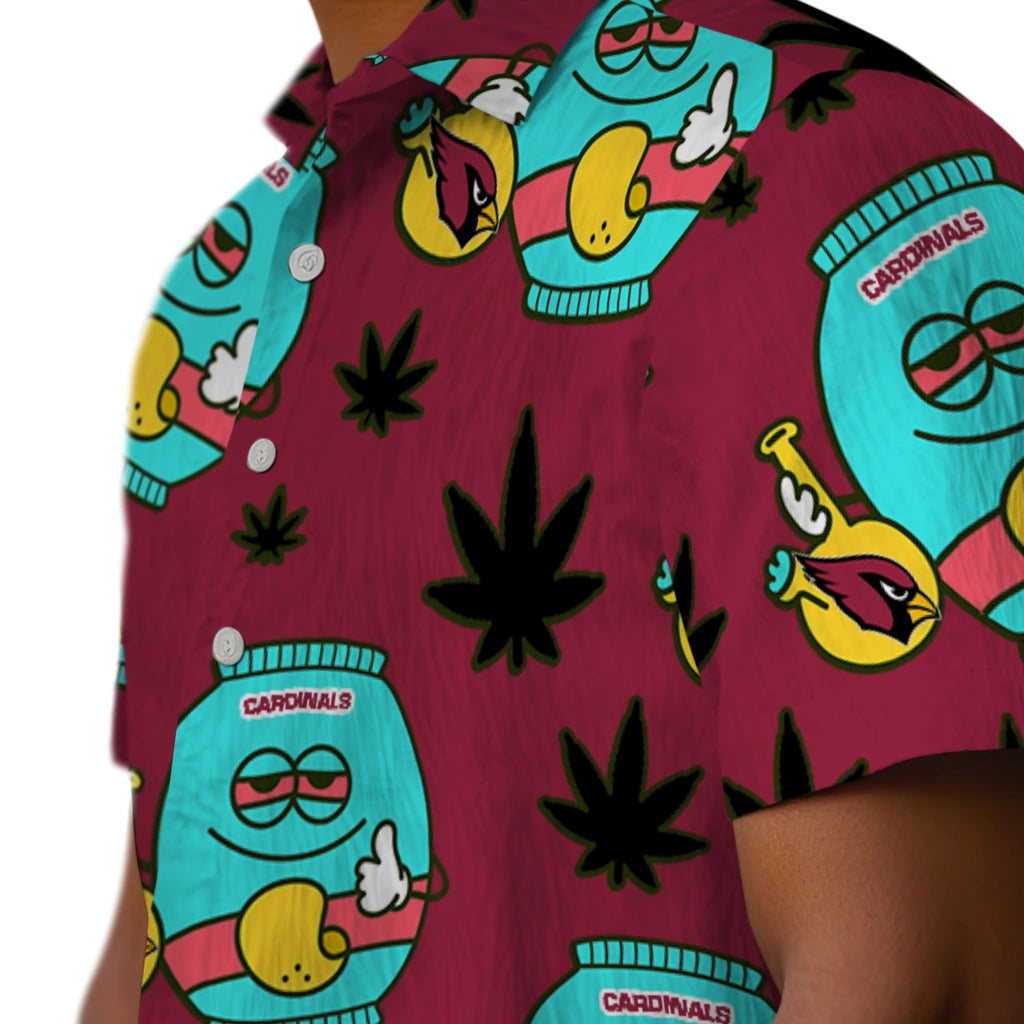 Arizona Cardinals Hawaiian Shirt - Chill Vibe | Moonbestprint
