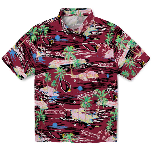 Arizona Cardinals Hawaiian Shirt - Hawaii Island | Moonbestprint