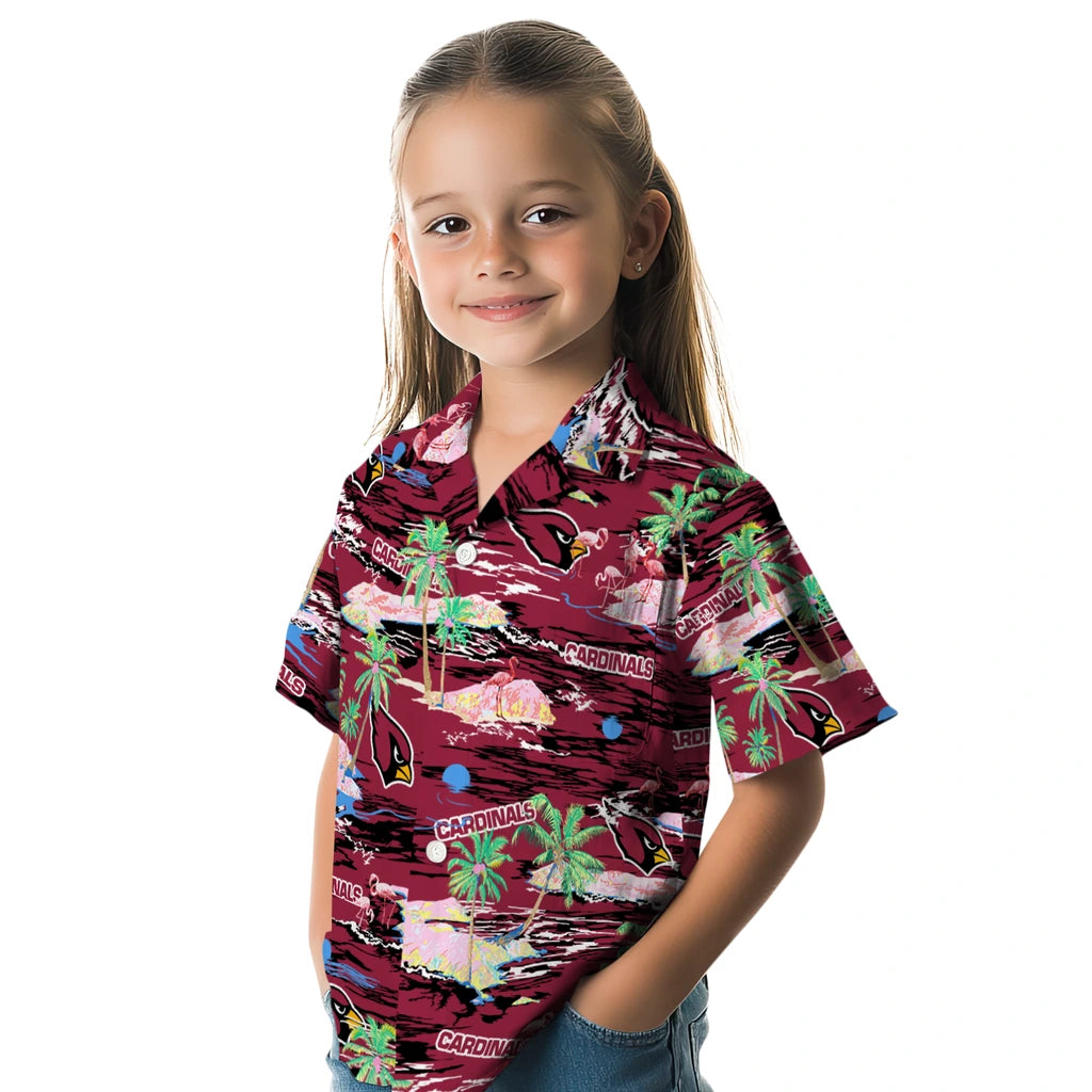 Arizona Cardinals Hawaiian Shirt - Hawaii Island | Moonbestprint