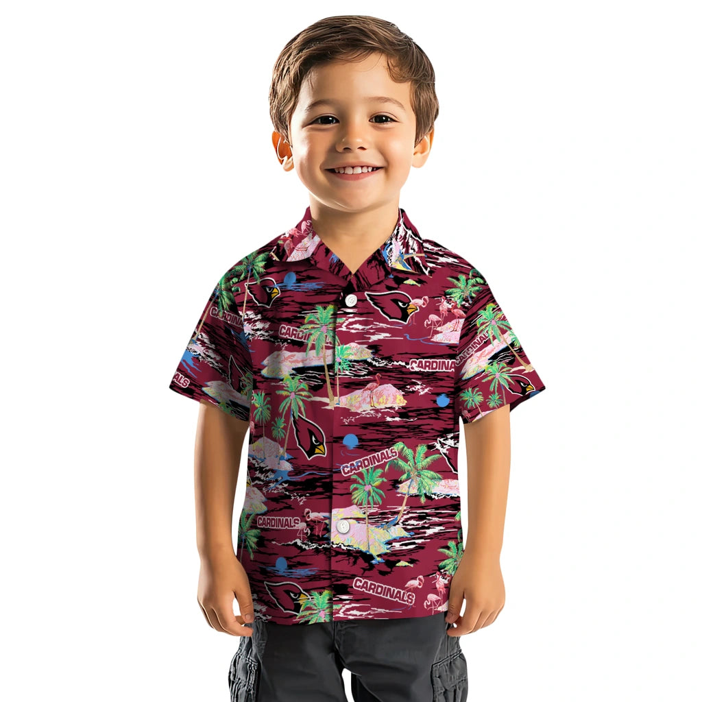 Arizona Cardinals Hawaiian Shirt - Hawaii Island | Moonbestprint