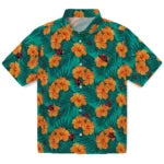 Arizona Cardinals Hawaiian Shirt - Hibiscus and Palm Leaves | Moonbestprint
