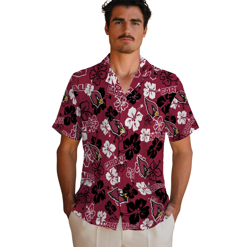 Arizona Cardinals Hibiscus Bloom Hawaiian Shirt – Moonbestprint