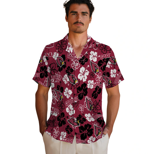Arizona Cardinals Hibiscus Bloom Hawaiian Shirt – Moonbestprint