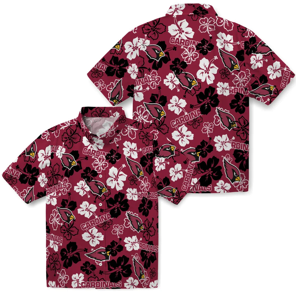 Arizona Cardinals Hibiscus Bloom Hawaiian Shirt – Moonbestprint