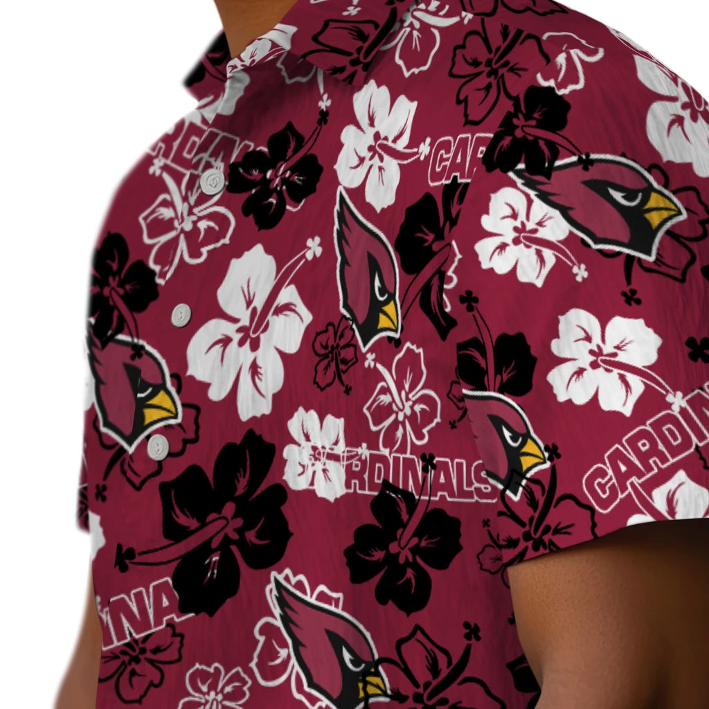 Arizona Cardinals Hibiscus Bloom Hawaiian Shirt – Moonbestprint