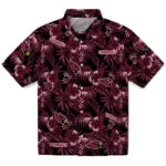 Arizona Cardinals Hawaiian Shirt - Hibiscus Exotic | Moonbestprint