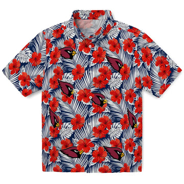 Arizona Cardinals Hawaiian Shirt - Hibiscus Fiesta | Moonbestprint